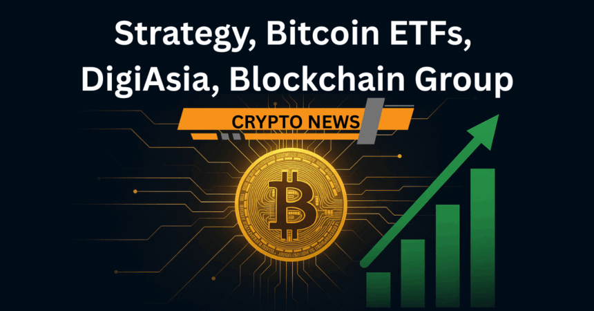 strategy-increases-bitcoin-holdings-with-dollar26-million-purchase-bitcoin-etfs-massive-dollar102-billion-inflow-digiasias-dollar100m-bitcoin-treasury-plan